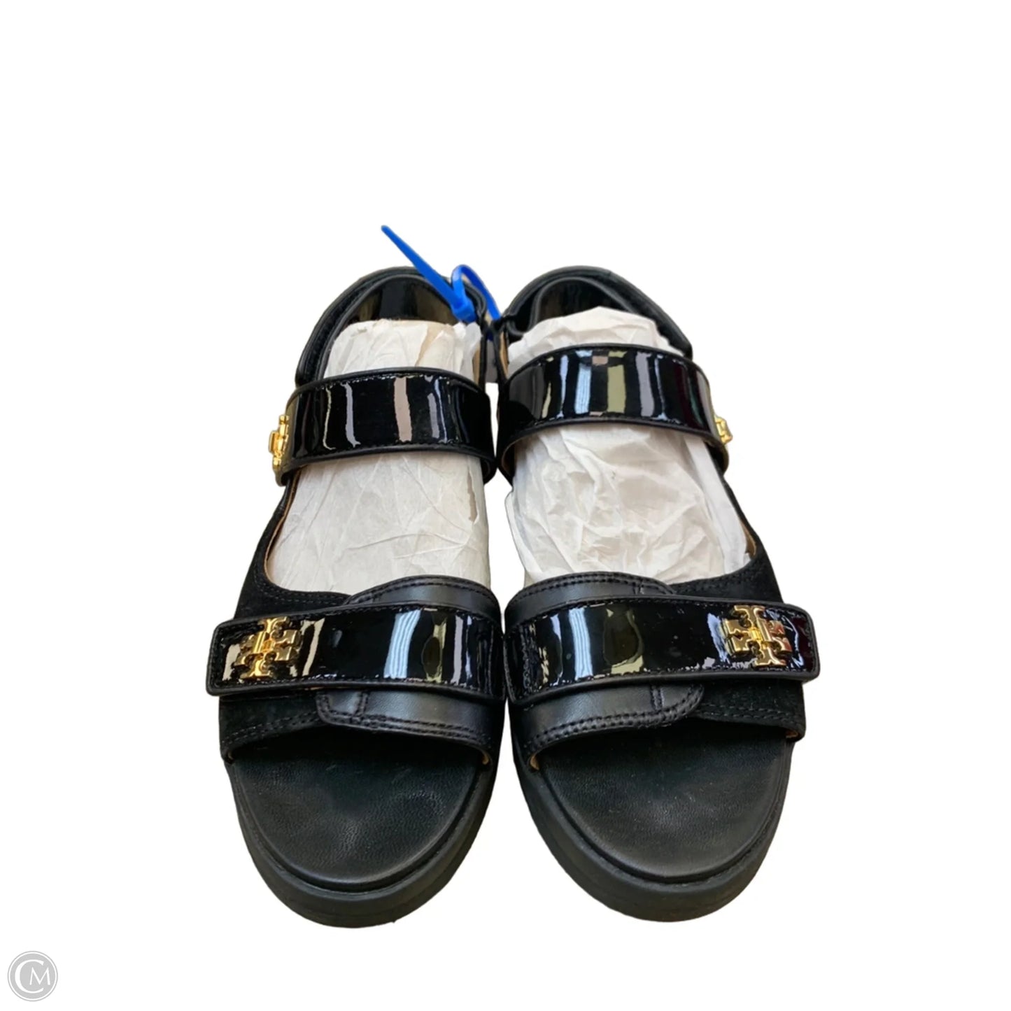 Sandals Designer By Tory Burch In Black, Size: 8.5