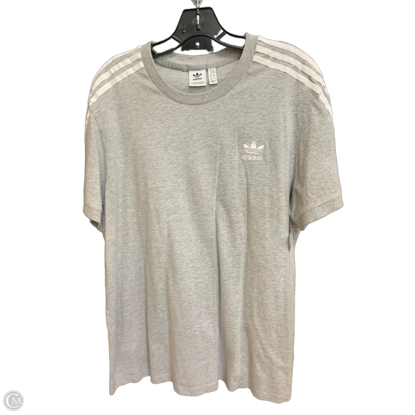 Athletic Pants 2pc By Adidas In Grey, Size: Xl
