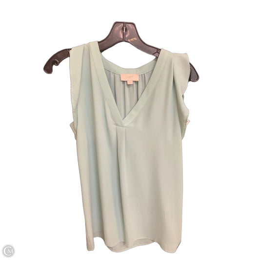 Top Short Sleeve By Loft In Teal, Size: Xs