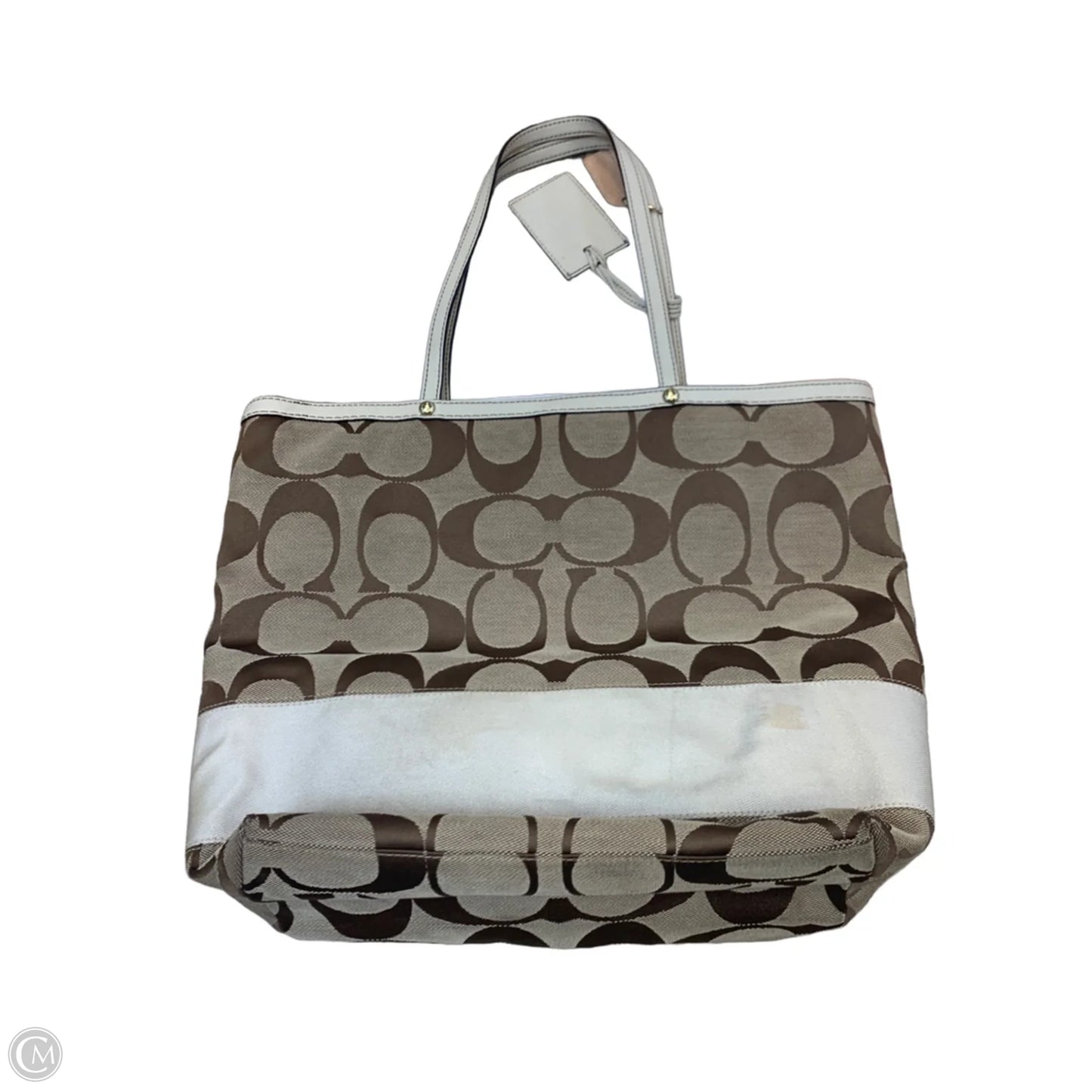 Tote Designer By Coach, Size: Medium