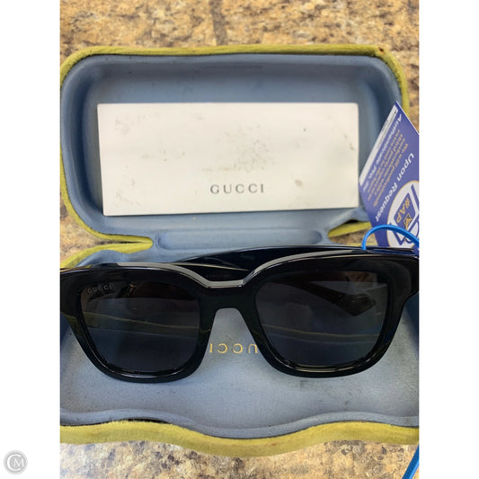 Sunglasses Luxury Designer By Gucci, Size: Medium