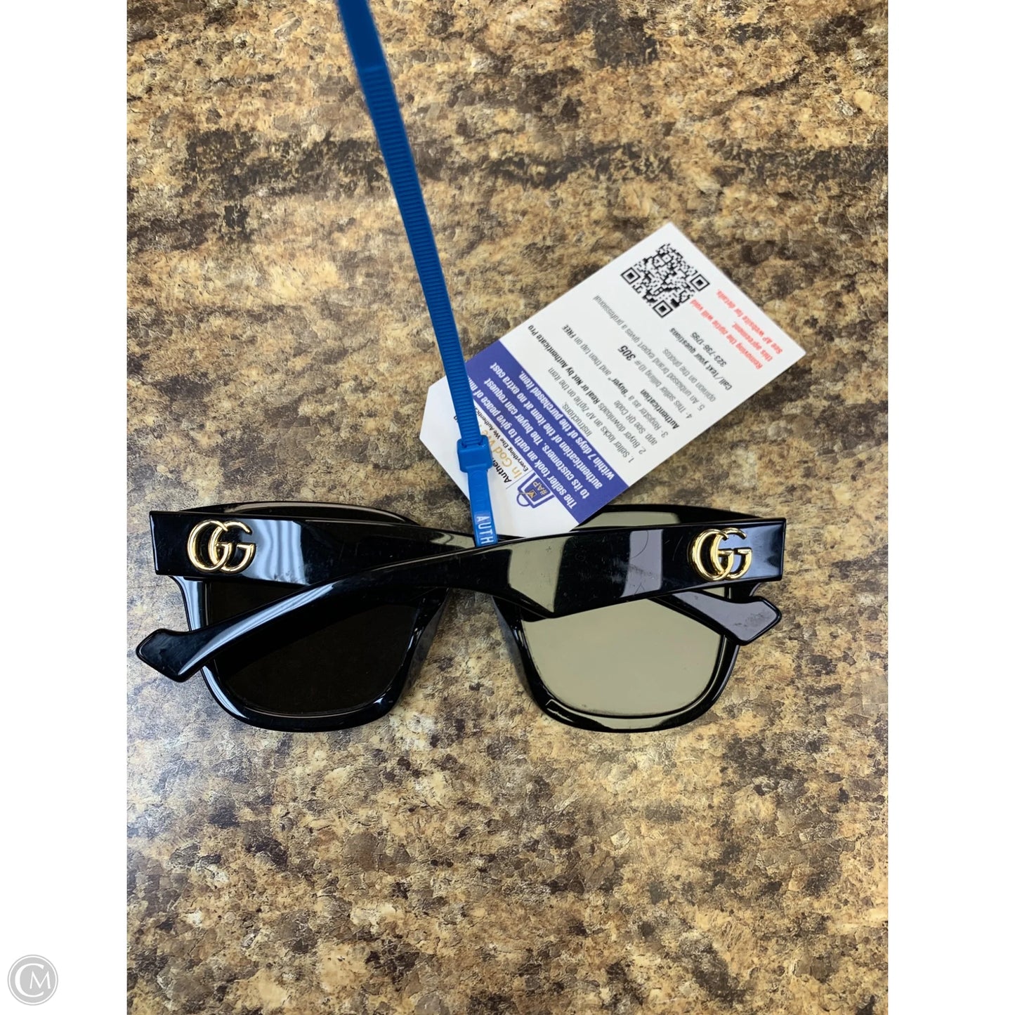 Sunglasses Luxury Designer By Gucci, Size: Medium