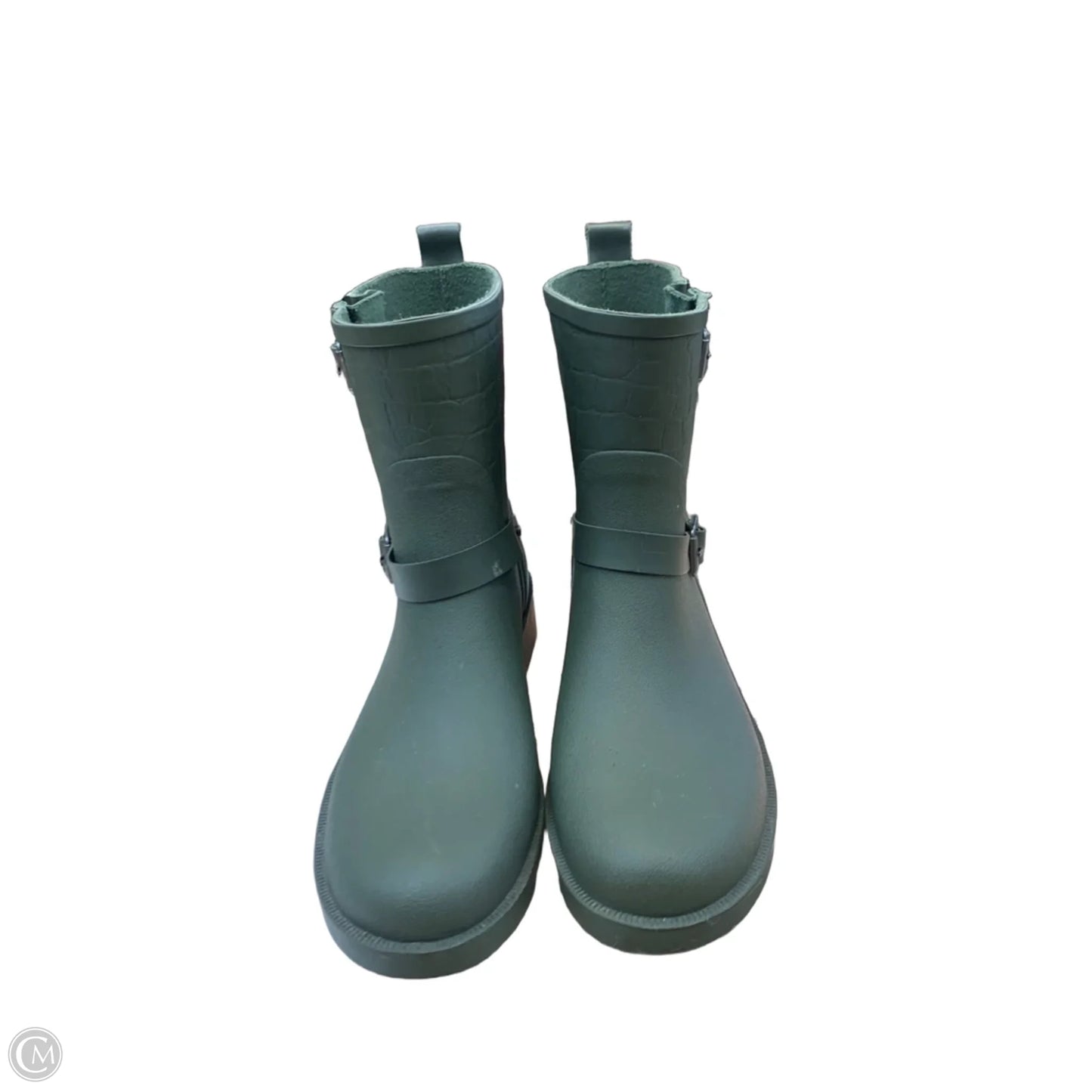 Boots Rain By Cmf In Green, Size: 8.5