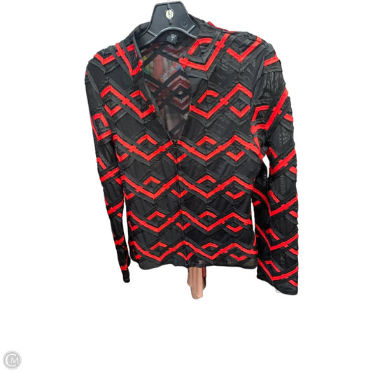 Jacket Other By Cmf In Black & Red, Size: S