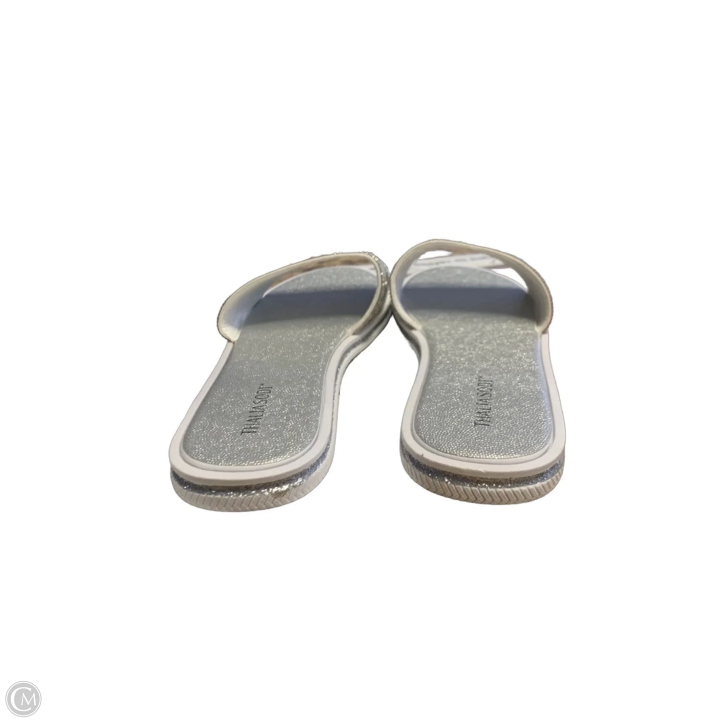 Sandals Flats By Thalia Sodi In Silver, Size: 11