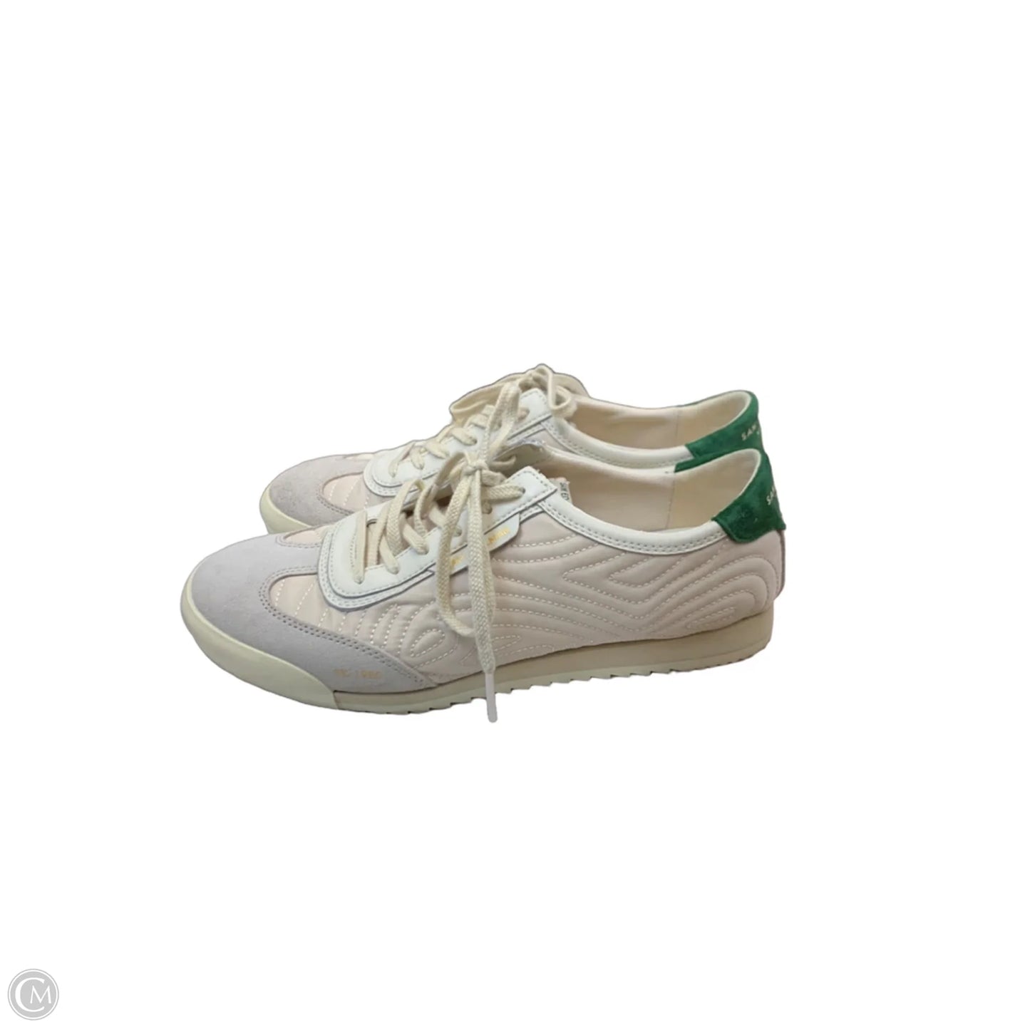 Shoes Sneakers By Sam Edelman In Cream & Green, Size: 8