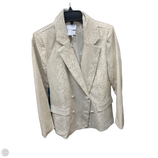 Blazer By Fashion Nova In Snakeskin Print, Size: Xs