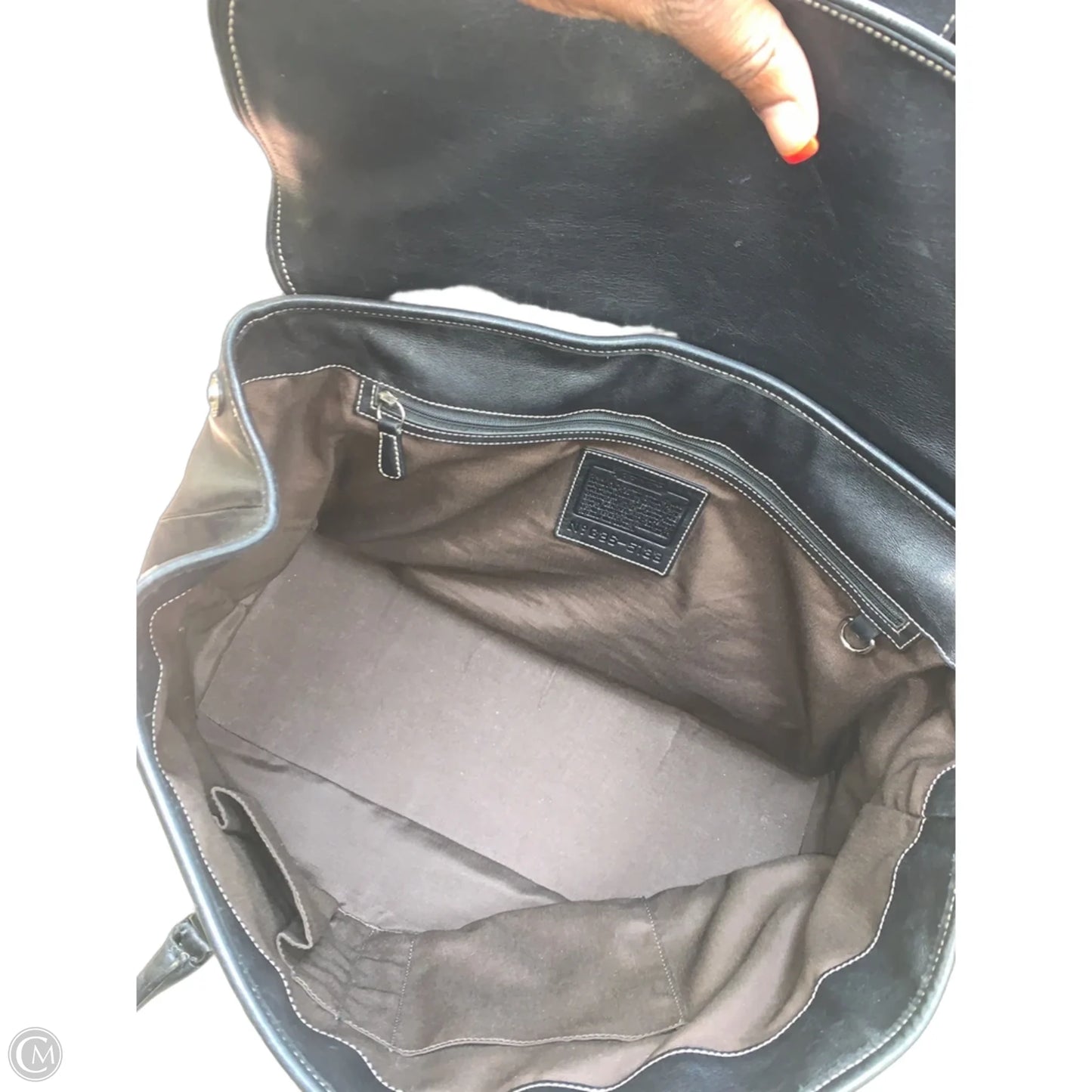 Handbag Designer By Coach, Size: Large