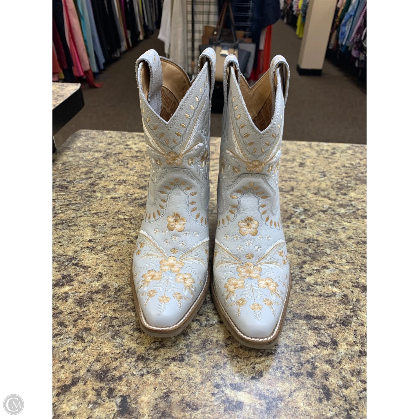 Boots Western By Dingo In Blue, Size: 6.5