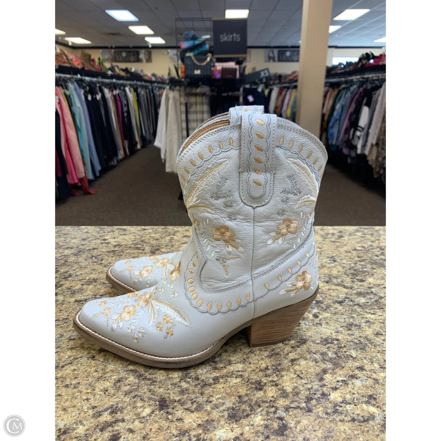 Boots Western By Dingo In Blue, Size: 6.5