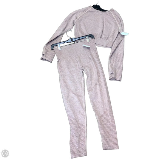 Athletic Pants 2pc By Cmf In Brown, Size: L