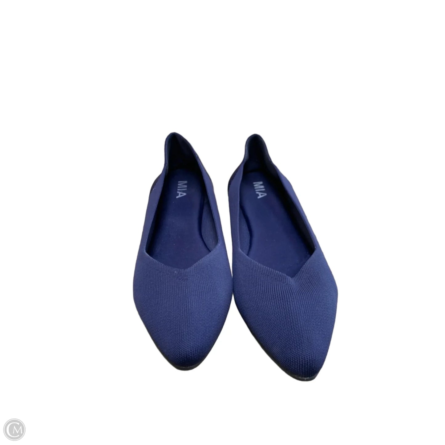 Shoes Flats By Mia In Blue, Size: 11