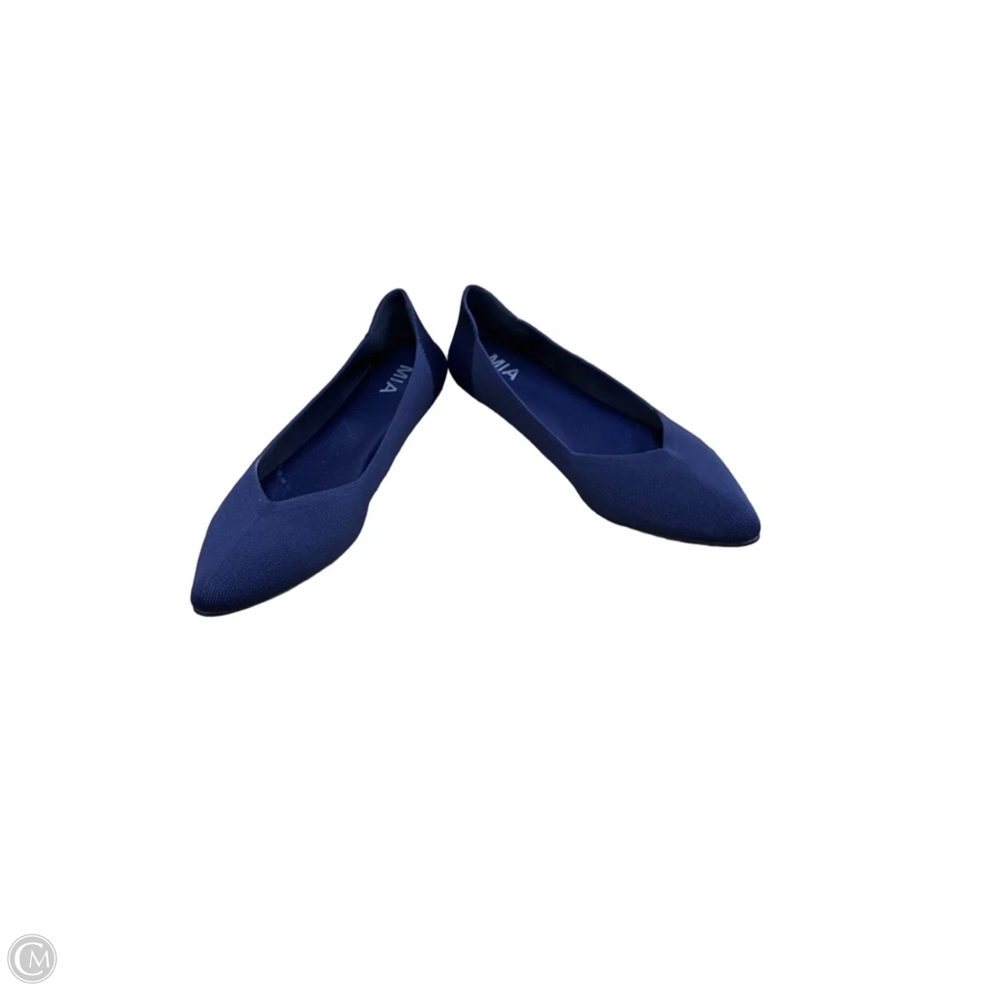Shoes Flats By Mia In Blue, Size: 11
