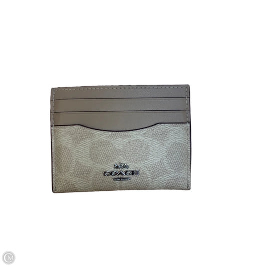 Wallet Designer By Coach, Size: Small