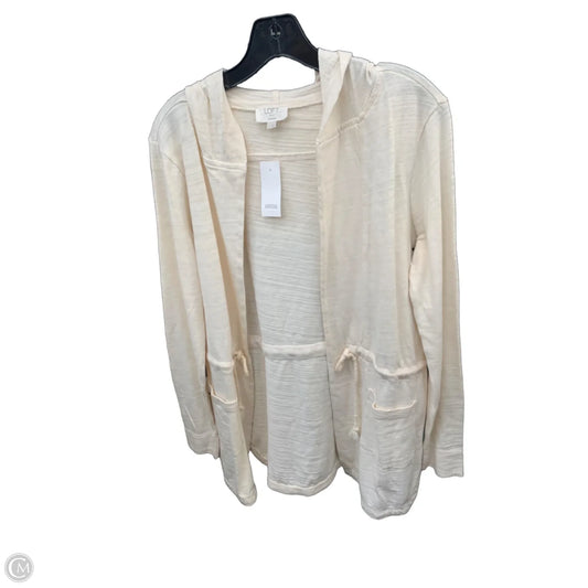 Jacket Other By Loft In Cream, Size: S