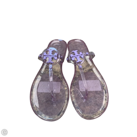 Sandals Designer By Tory Burch In Purple, Size: 9