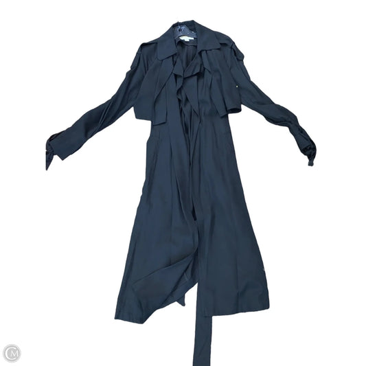 Coat Trench Coat By Michael By Michael Kors In Black, Size: M