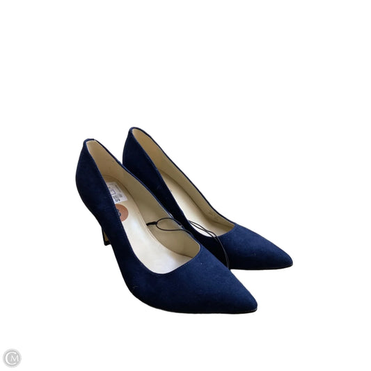 Shoes Heels Stiletto By Marc Fisher In Navy, Size: 8