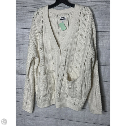 Cardigan By Cmf In Cream, Size: M