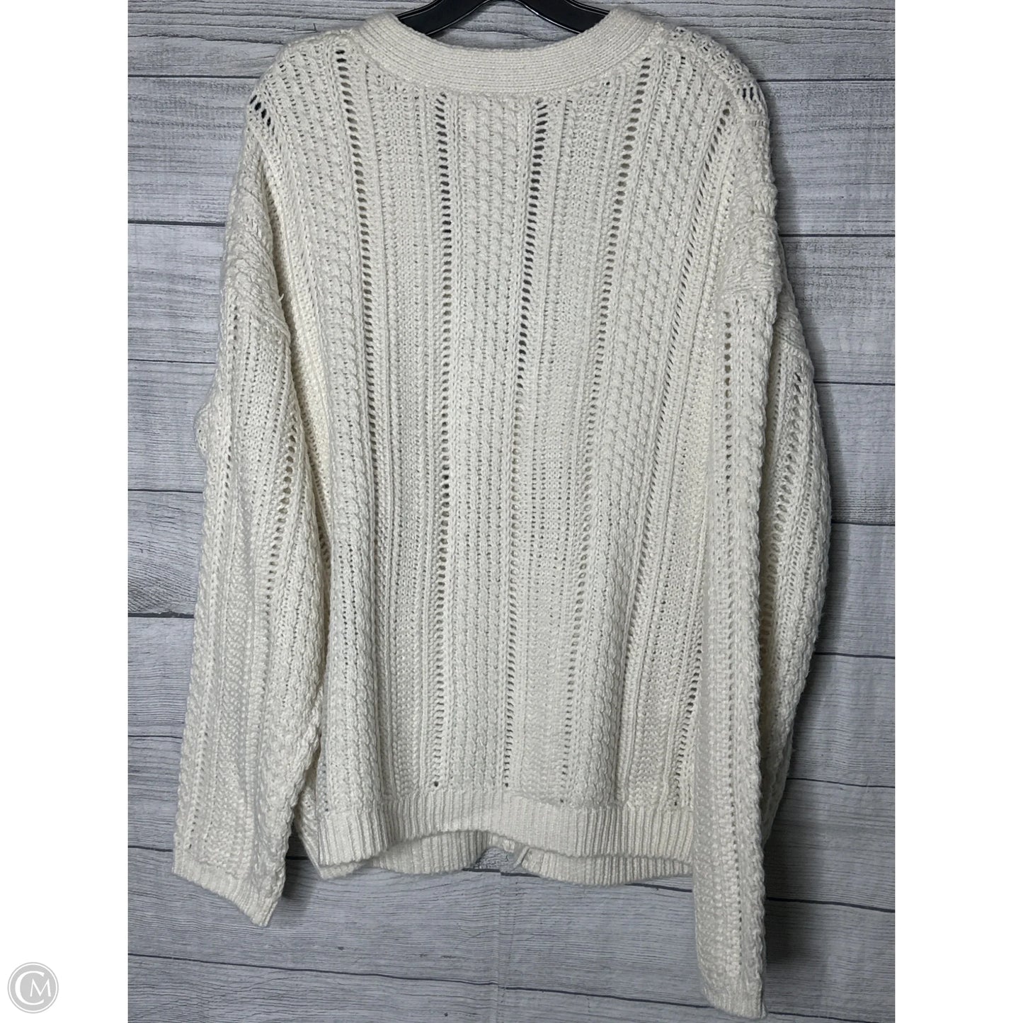 Cardigan By Cmf In Cream, Size: M