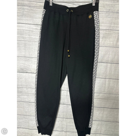 Pants Joggers By Michael By Michael Kors In Black & White, Size: M