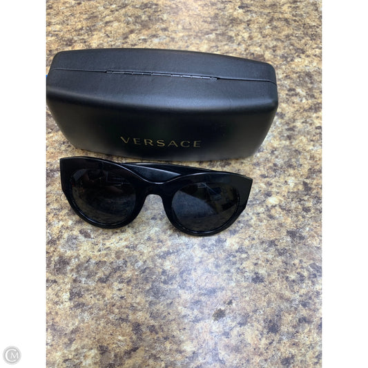 Sunglass Case Luxury Designer By Versace, Size: Medium