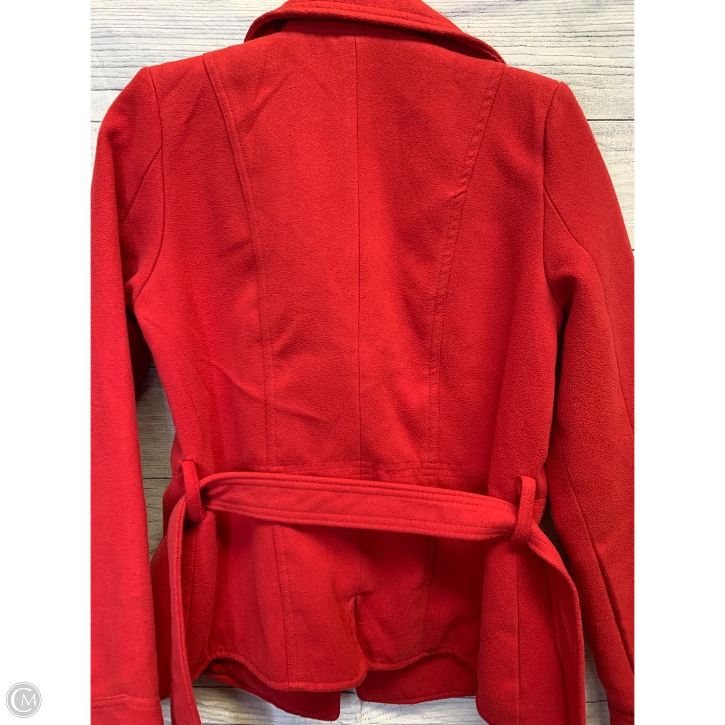 Coat Peacoat By Rue 21 In Red, Size: M