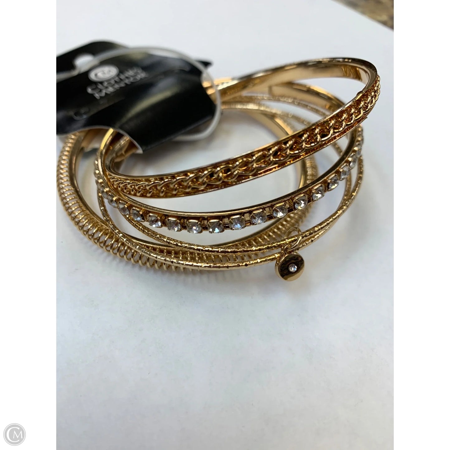 Bracelet Bangle By Cmf, Size: 05 Piece Set