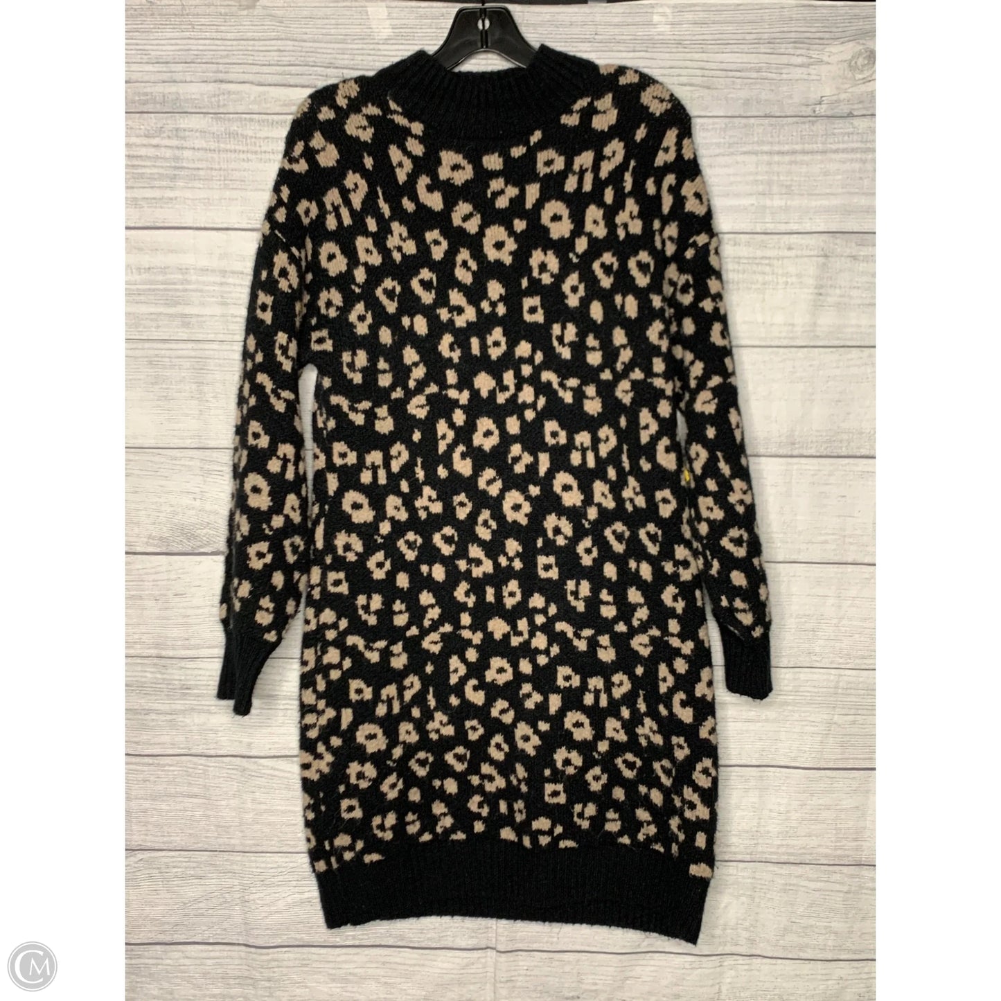 Dress Sweater By Old Navy In Animal Print, Size: S