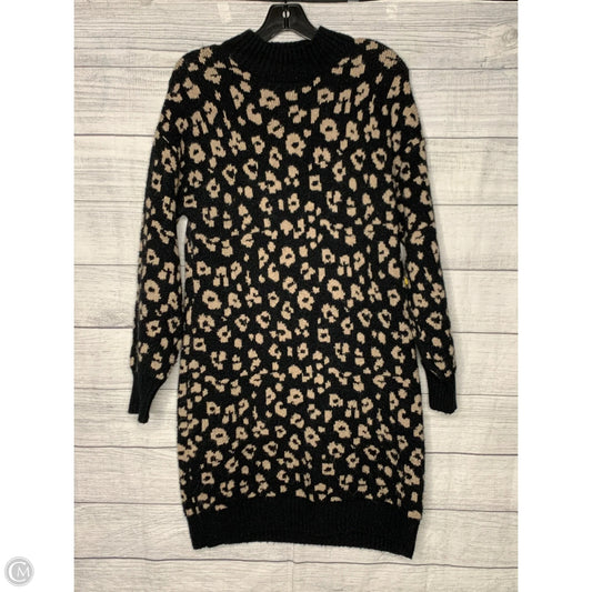 Dress Sweater By Old Navy In Animal Print, Size: S