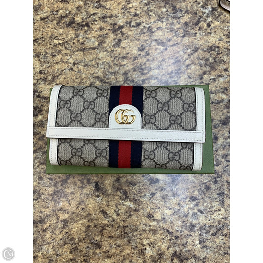 Wallet Luxury Designer By Gucci, Size: Medium