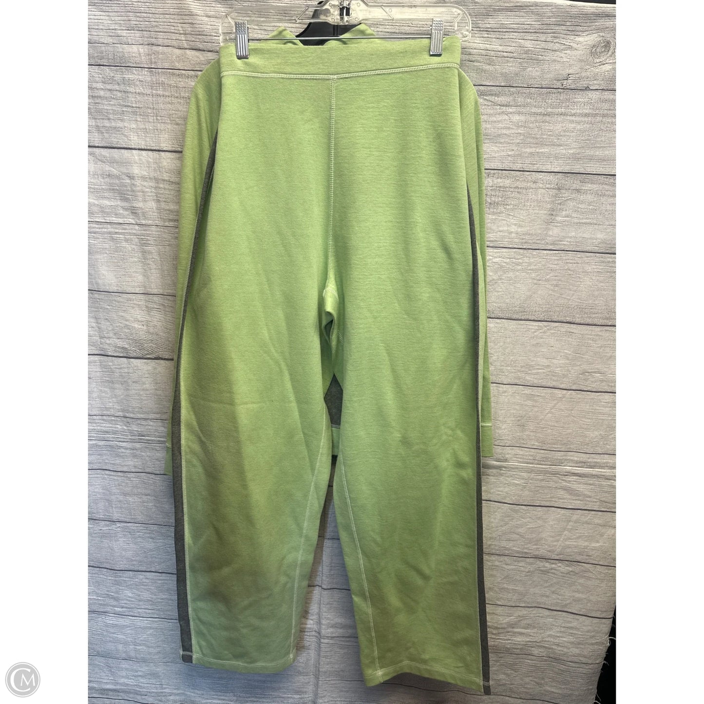 Pants Set 2pc By Cmf In Green & Grey, Size: Xl