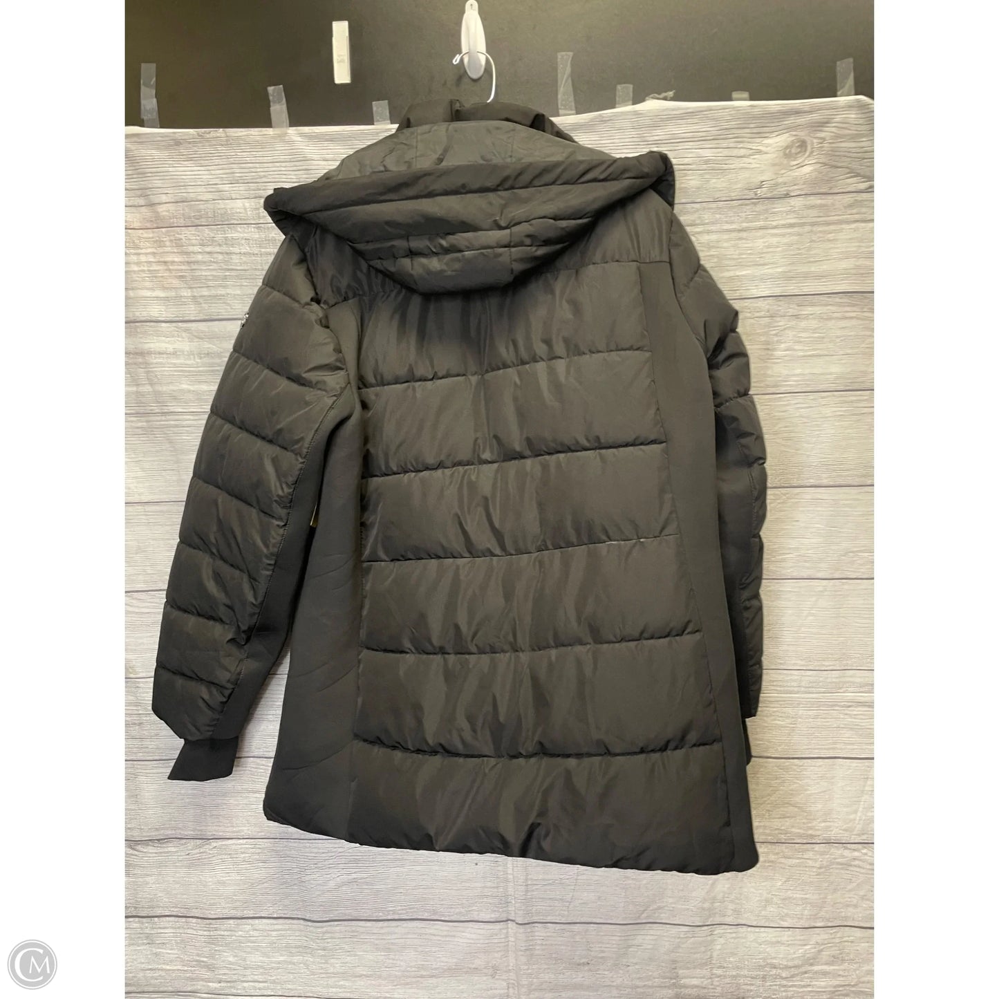 Coat Faux Fur & Sherpa By Michael By Michael Kors In Black, Size: 2x