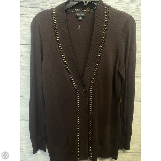 Cardigan By Nine West In Brown, Size: S