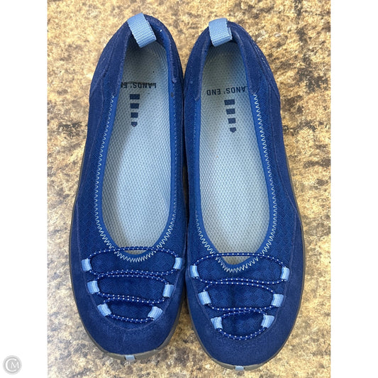 Shoes Flats By Lands End In Blue, Size: 7.5
