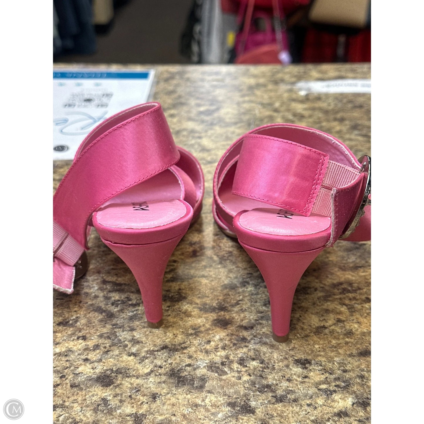 Shoes Heels Kitten By Cmf In Pink, Size: 8.5
