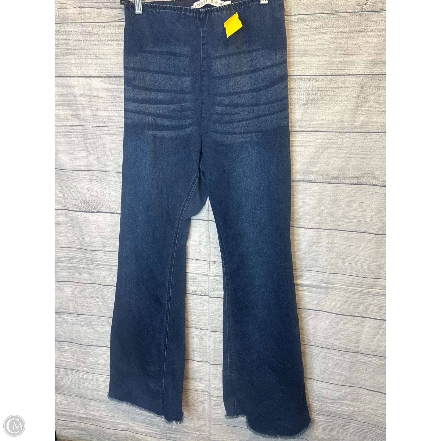 Jeans Flared By Tinseltown In Blue Denim, Size: 20