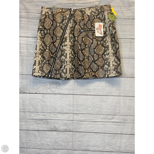 Skirt Midi By Cmf In Snakeskin Print, Size: L