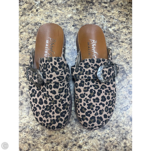 Shoes Flats By Blowfish In Animal Print, Size: 9.5