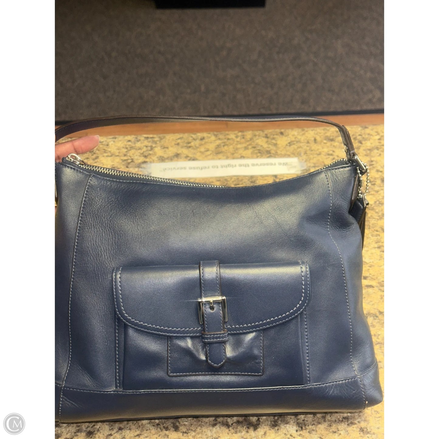 Handbag Designer By Coach, Size: Medium