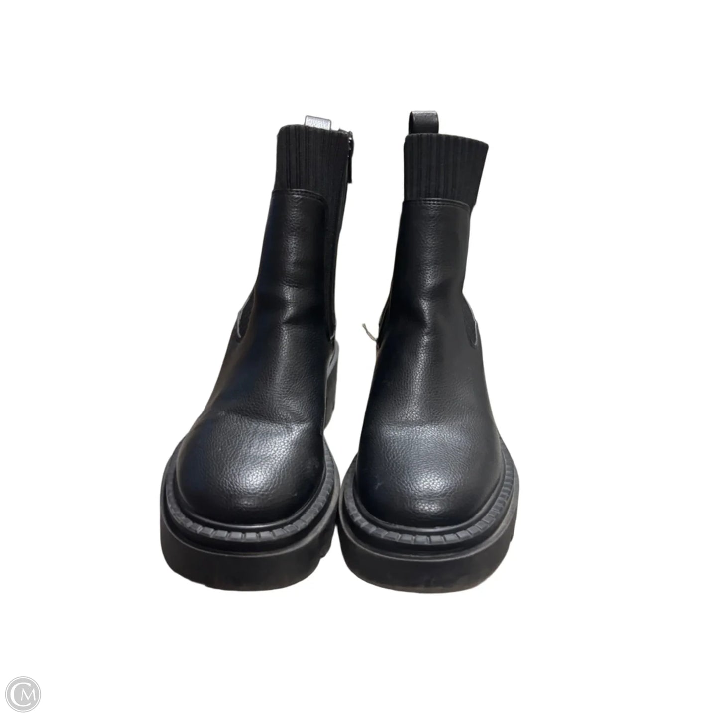 Boots Ankle Flats By Universal Thread In Black, Size: 7
