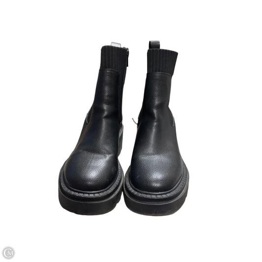 Boots Ankle Flats By Universal Thread In Black, Size: 7