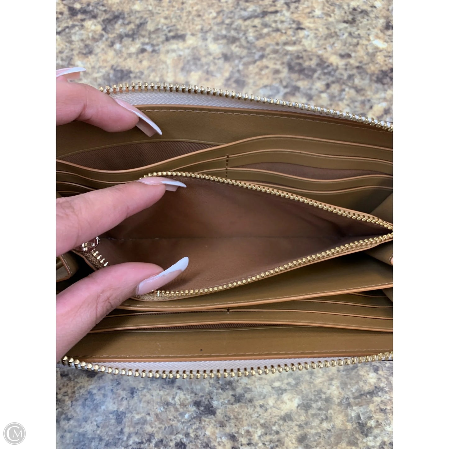 Wallet Designer By Coach, Size: Small