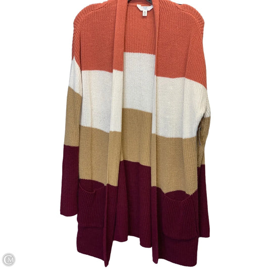 Cardigan By Time And Tru In Multi-colored, Size: Xs