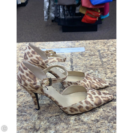 Shoes Heels Kitten By J Renee In Animal Print, Size: 11