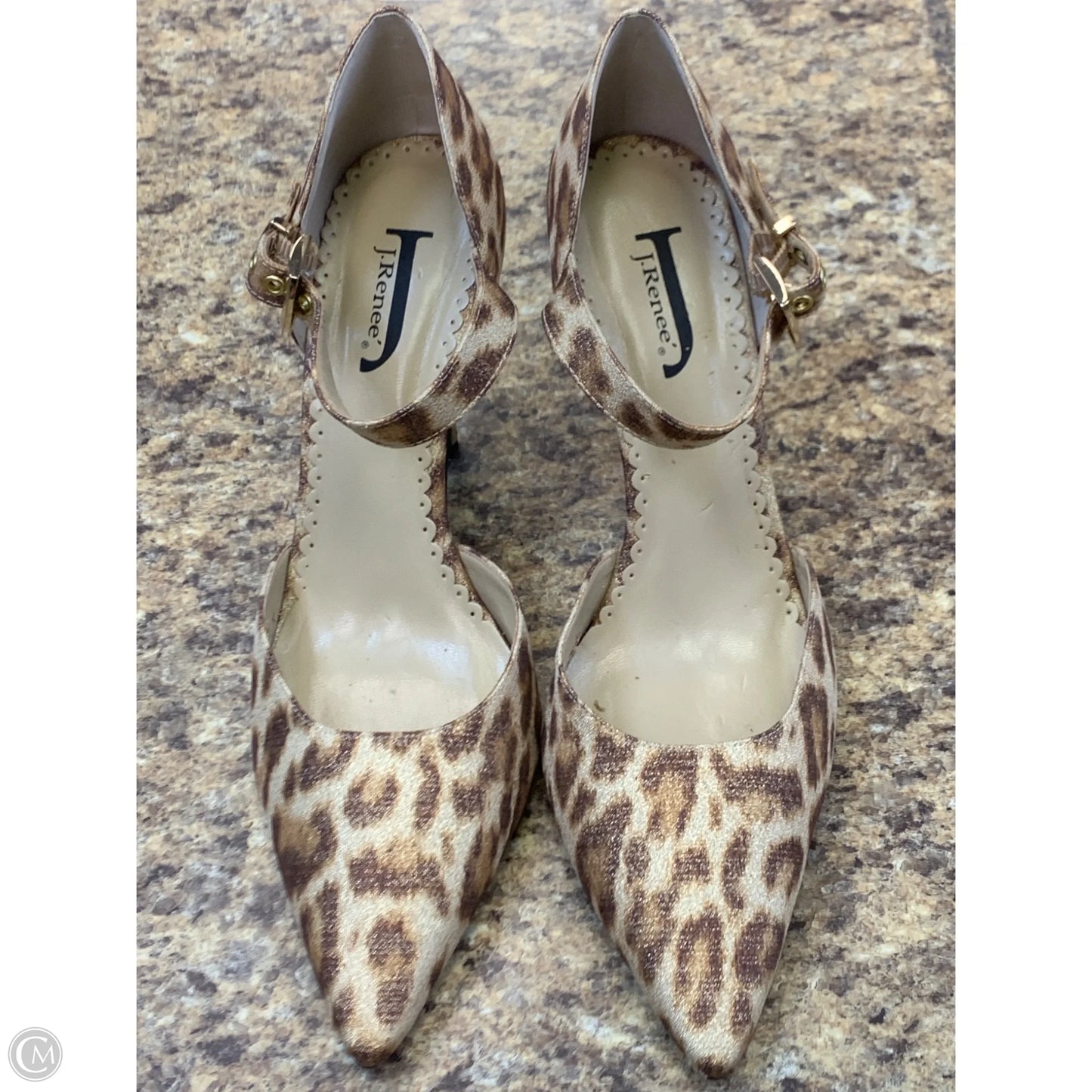 Shoes Heels Kitten By J Renee In Animal Print, Size: 11