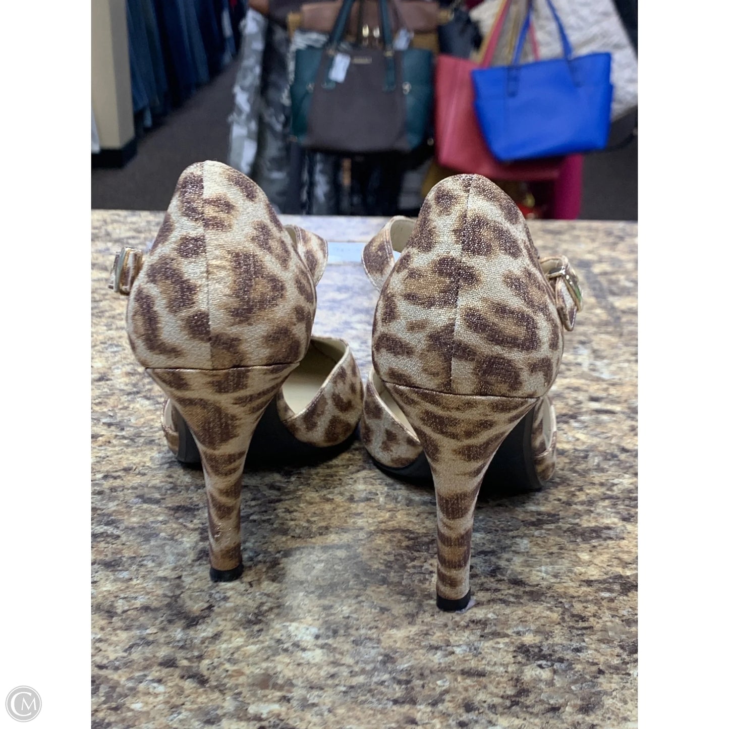 Shoes Heels Kitten By J Renee In Animal Print, Size: 11