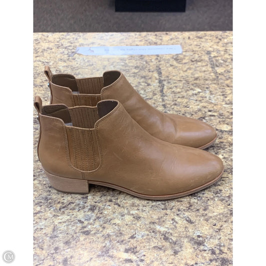Boots Ankle Flats By Michael By Michael Kors In Tan, Size: 10