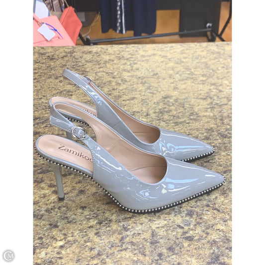 Shoes Heels Stiletto By Cmf In Grey, Size: 8