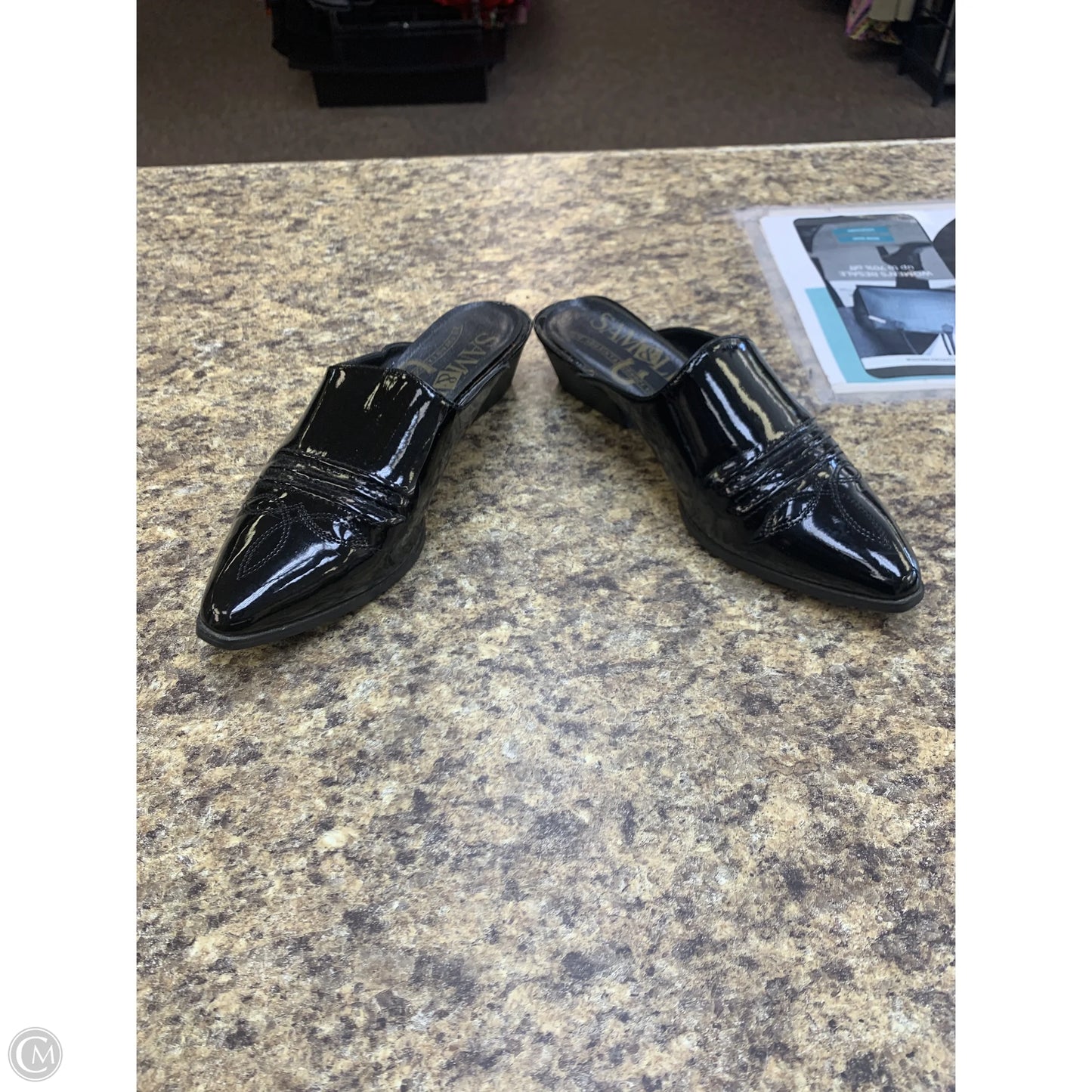 Shoes Flats By Sam And Libby In Black, Size: 8